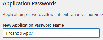 App Password