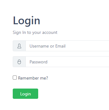 Login