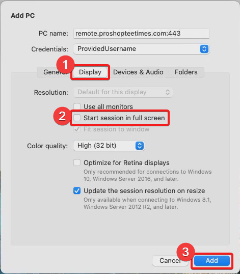 Windows App Not Fullscreen